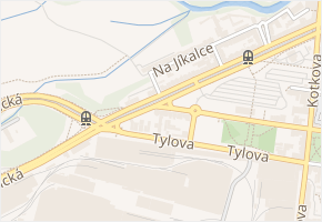 Charvátova v obci Plzeň - mapa ulice