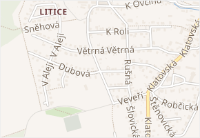 Cihlářská v obci Plzeň - mapa ulice