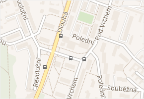 Dlouhá v obci Plzeň - mapa ulice