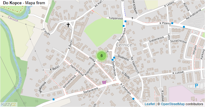 Do Kopce - mapa firem
