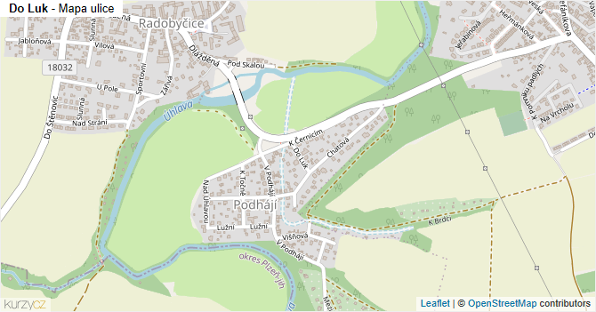 Do Luk - mapa ulice