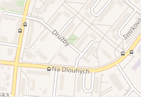 Družby v obci Plzeň - mapa ulice