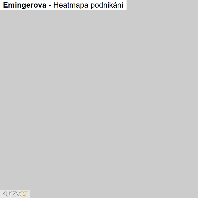 Mapa Emingerova - Firmy v ulici.