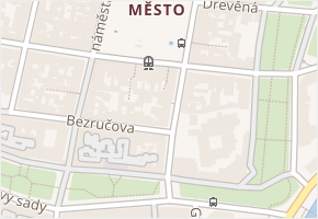 Františkánská v obci Plzeň - mapa ulice