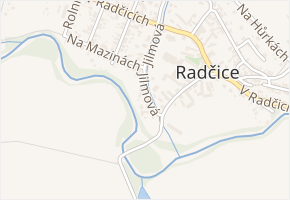 Jilmová v obci Plzeň - mapa ulice