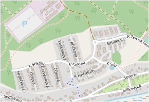 Jiřičková v obci Plzeň - mapa ulice