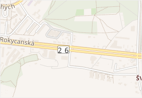 Jiřinová v obci Plzeň - mapa ulice