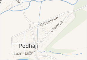 K Černicím v obci Plzeň - mapa ulice