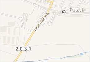 K Dolovu v obci Plzeň - mapa ulice