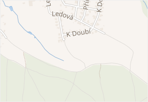 K Doubí v obci Plzeň - mapa ulice
