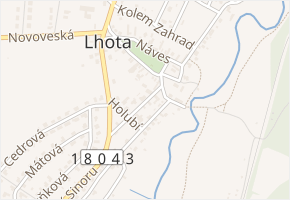 K Návsi v obci Plzeň - mapa ulice