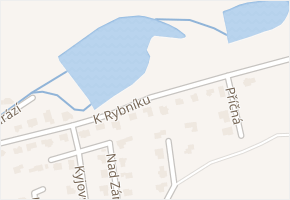 K Rybníku v obci Plzeň - mapa ulice