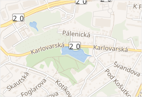 K Sytné v obci Plzeň - mapa ulice