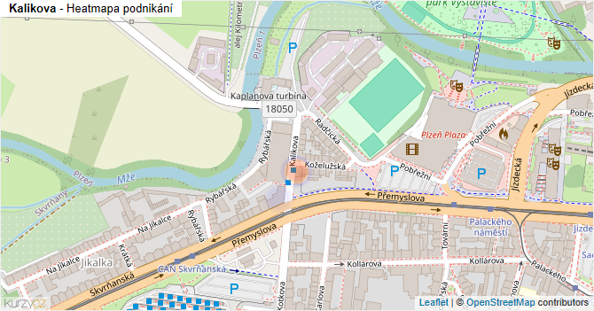 Kalikova - mapa podnikání