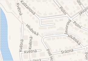 Kaštanová v obci Plzeň - mapa ulice