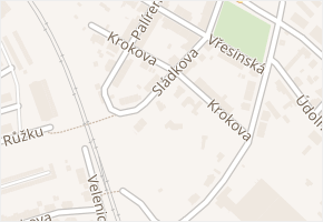 Krokova v obci Plzeň - mapa ulice