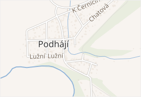 Kruhová v obci Plzeň - mapa ulice