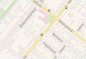 Masarykova v obci Plzeň - mapa ulice