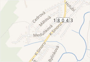Meduňková v obci Plzeň - mapa ulice