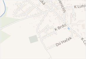 Mezi Zahradami v obci Plzeň - mapa ulice