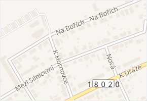 Na Bořích v obci Plzeň - mapa ulice