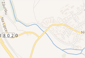 Na Břehu v obci Plzeň - mapa ulice