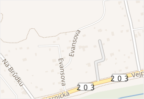 Na Brůdku v obci Plzeň - mapa ulice