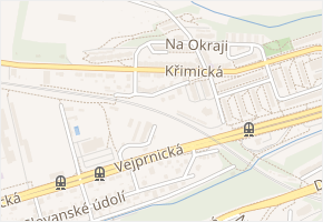 Na Dlouhých záhonech v obci Plzeň - mapa ulice