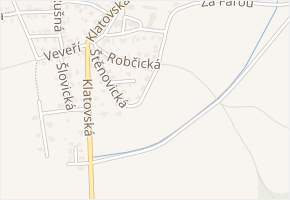 Na Konci v obci Plzeň - mapa ulice