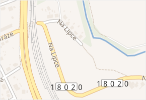 Na Lipce v obci Plzeň - mapa ulice
