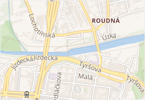Na Poříčí v obci Plzeň - mapa ulice