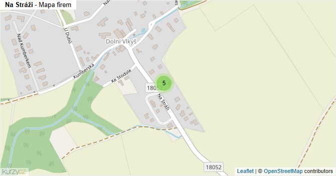 Na Stráži - mapa firem