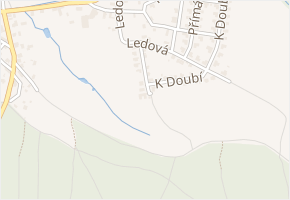 Na Vrchu v obci Plzeň - mapa ulice