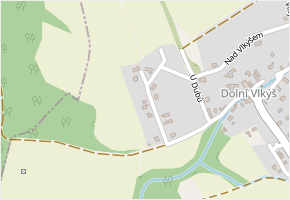 Nad Kumberkem v obci Plzeň - mapa ulice
