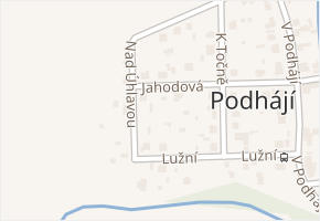 Nad Úhlavou v obci Plzeň - mapa ulice