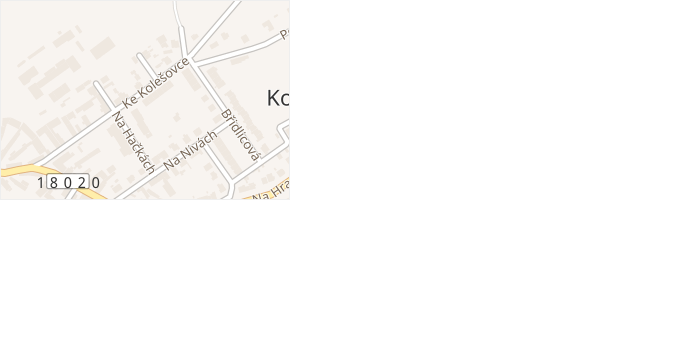 Nade Vsí v obci Plzeň - mapa ulice