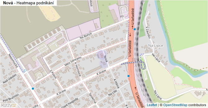 Nová - mapa podnikání