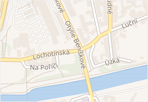 Otýlie Beníškové v obci Plzeň - mapa ulice