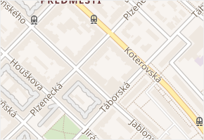 Plzenecká v obci Plzeň - mapa ulice