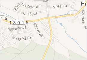 Pod Hospodou v obci Plzeň - mapa ulice