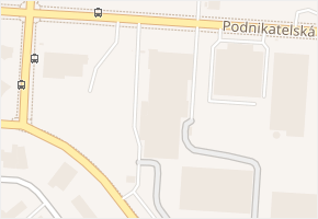 Podnikatelská v obci Plzeň - mapa ulice