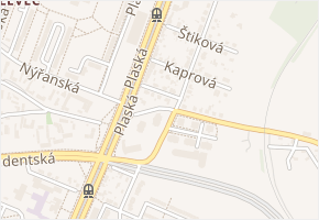 Pstruhová v obci Plzeň - mapa ulice