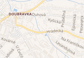 Rozmarýnová v obci Plzeň - mapa ulice