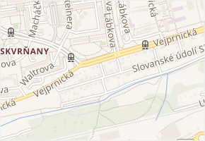 Sámova v obci Plzeň - mapa ulice