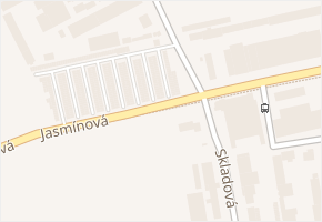 Skladová v obci Plzeň - mapa ulice