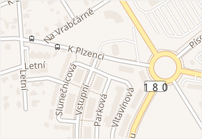 Slunečnicová v obci Plzeň - mapa ulice
