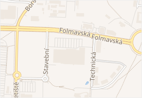 Stavební v obci Plzeň - mapa ulice