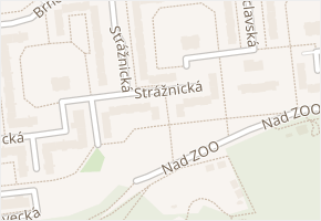 Strážnická v obci Plzeň - mapa ulice