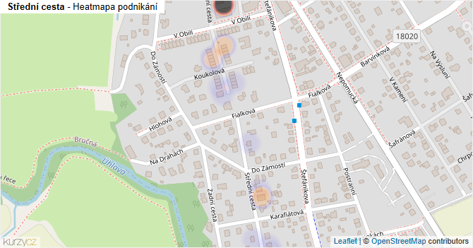 Střední cesta - mapa podnikání