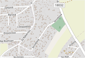 Strnišťová v obci Plzeň - mapa ulice